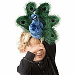 Small Peacock Puppet