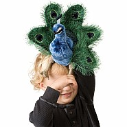 Peacock Hand Puppet