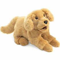 Golden Retriever Puppy Hand Puppet