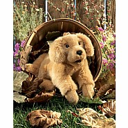 Golden Retriever Puppy Hand Puppet