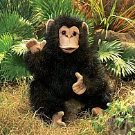 Chimpanzee Baby Hand Puppet