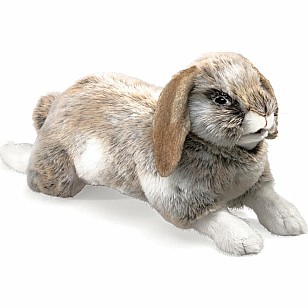 Holland Lop Rabbit Hand Puppet