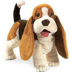 Basset Hound Hand Puppet