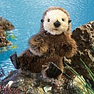 Folkmanis Baby Sea Otter Hand Puppet