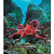 Red Octopus Hand Puppet