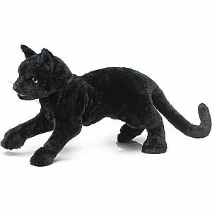 Cat, Black Hand Puppet