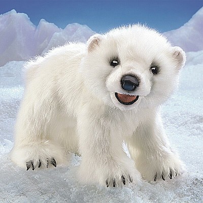 Bear, Polar Cub Hand Puppet