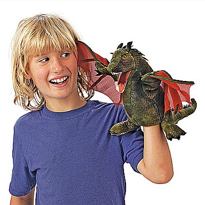 Folkmanis Winged Dragon Puppet