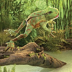 Jumping Frog Hand Puppet