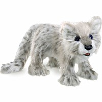 Leopard, Snow Cub Hand Puppet