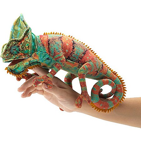 Chameleon, Small Finger Puppet