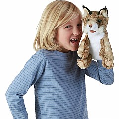 Bobcat Kitten Hand Puppet