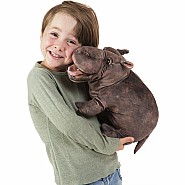 Baby Hippo Hand Puppet