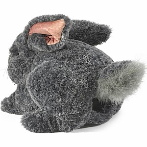 Rabbit, Gray Bunny Hand Puppet