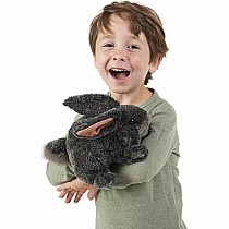 Folkmanis Gray Bunny Rabbit Puppet