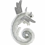 Pearl Dragon Wristlet Finger Puppet