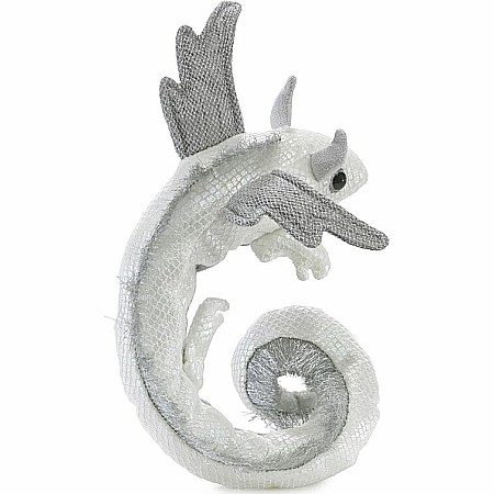 Pearl Dragon Wristlet Finger Puppet