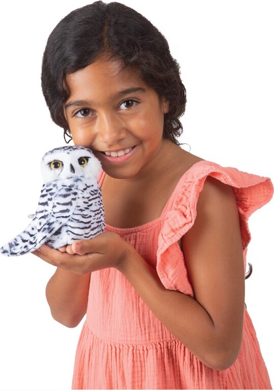 Small Snowy Owl Puppet