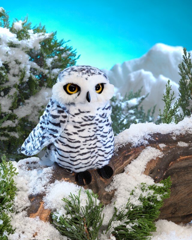 Small Snowy Owl Puppet