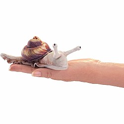 Mini Snail Finger Puppet
