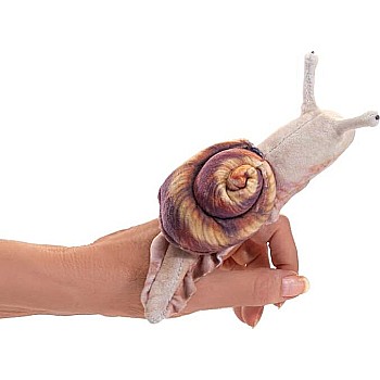 Mini Snail Finger Puppet