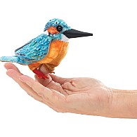 Mini Common Kingfisher Finger Puppet
