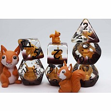 Squirrel RPG Dice Set