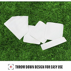 MLB 5Pc Throw-Down Base Set