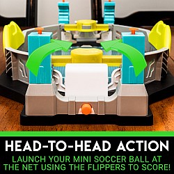 Battle Soccer Gray/Yellow