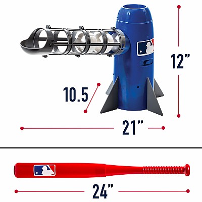 MLB Pop Rocket Baseball with Bat