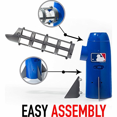 MLB Pop Rocket Baseball with Bat