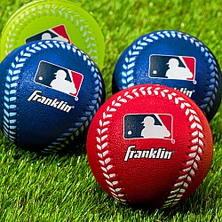 MLB Os 4 Pc Foam Balls (Assorted Colors)