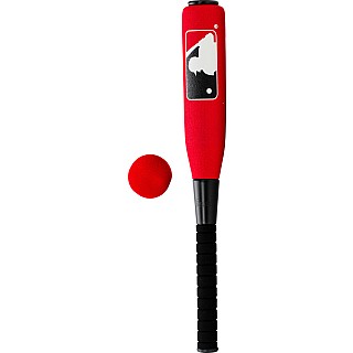 MLB 24 Oversized Foam Bat and Ball (Assorted Colors)