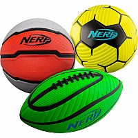 Nerf 3 Pack Mini Foam Ball Set