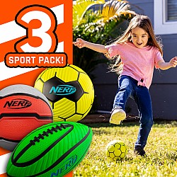 Nerf 3 Pack Mini Foam Ball Set