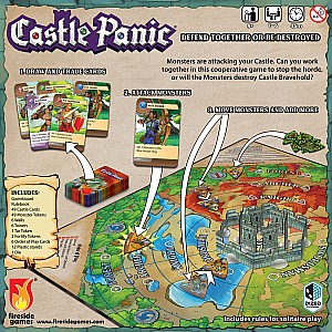 Castle Panic Board Game - 2nd Edition