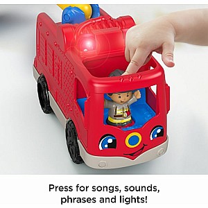 Little People Fire Truck Lights & Sounds