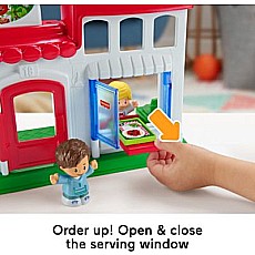 Little People Playset We Deliver Pizza Place