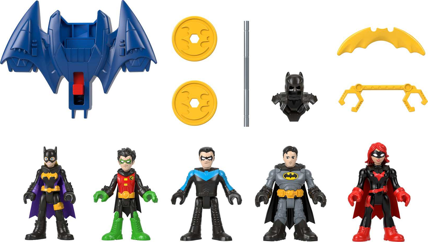  Imaginext DC Super Friends Batman Family Multipack