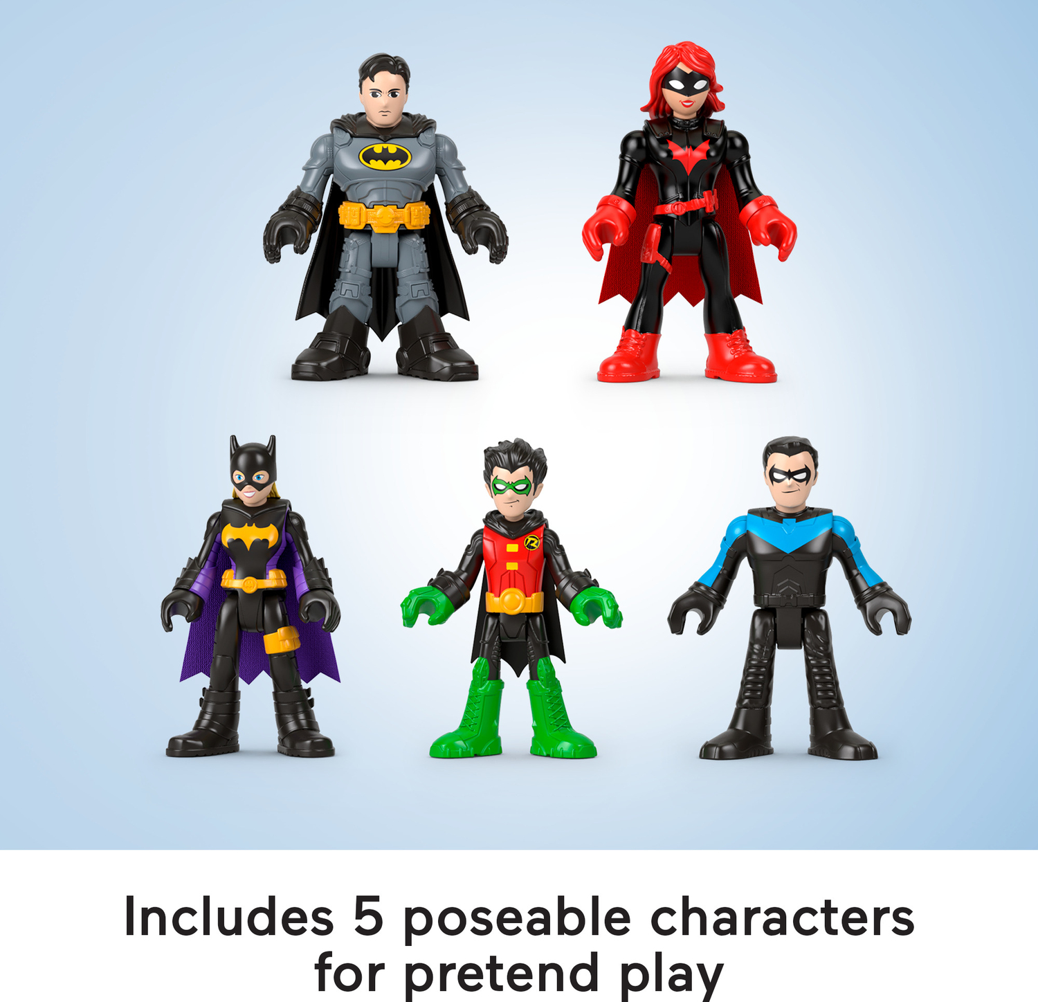 Imaginext DC Super Friends Batman Family Multipack