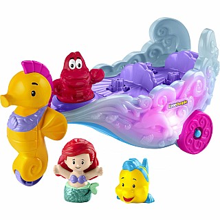  Little People Ariel's Light-Up Sea Carriage