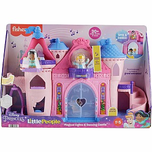  Little People Disney Princess Magical Lights and Dancing Castle