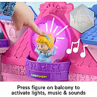  Little People Disney Princess Magical Lights and Dancing Castle