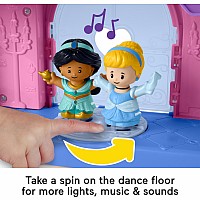  Little People Disney Princess Magical Lights and Dancing Castle