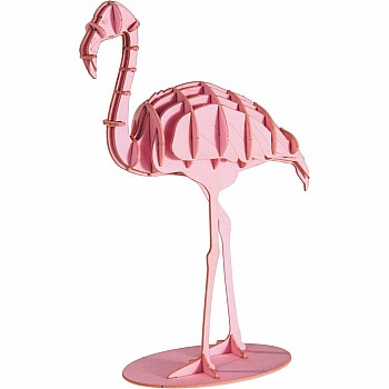  Flamingo 3-D Paper Model