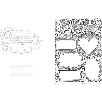 Notebook Doodles Amazing Me