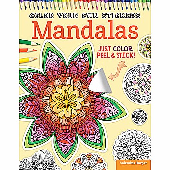 Color Your Own Stickers Mandalas