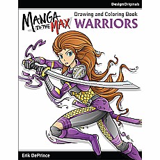 Manga to the Max Warriors Drawing Bok