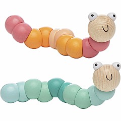Wooden Twisty Worms (assorted)
