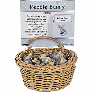 Pebble Bunny Charm (assorted)